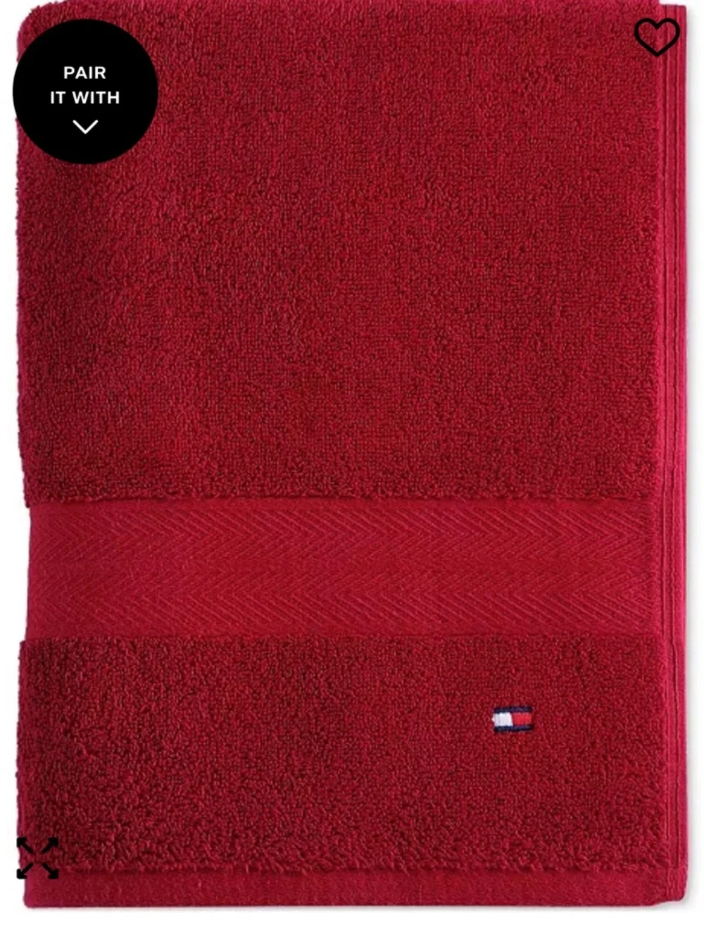 NWT Set of Two Tommy Hilfiger Bath Towels